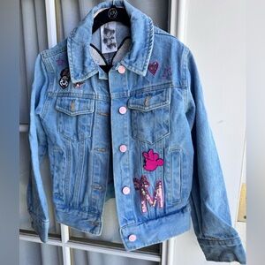 Kids Denim Disney Minnie Mouse Jacket
